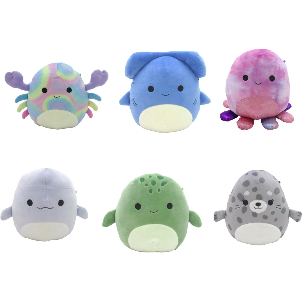 Squishmallows 7 5 Summer Sealife Assortment Eden Hunter Collectibles